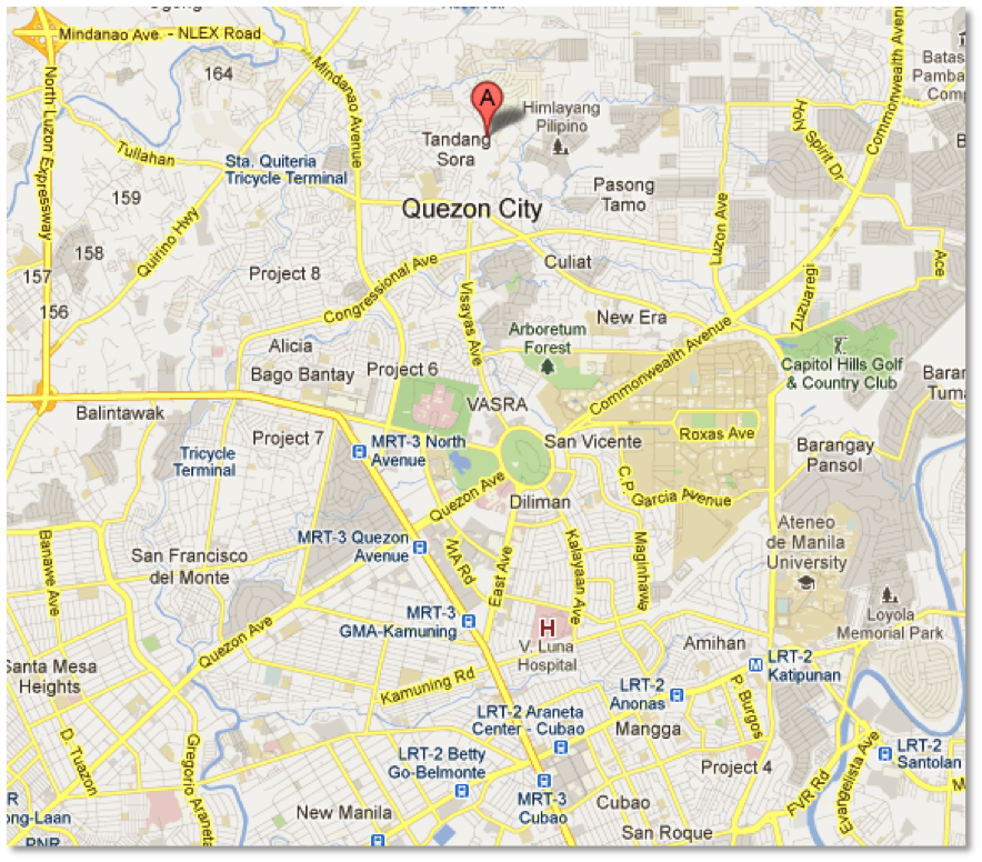 Quezon City Map Map Of Quezon City Free Transparent P - vrogue.co